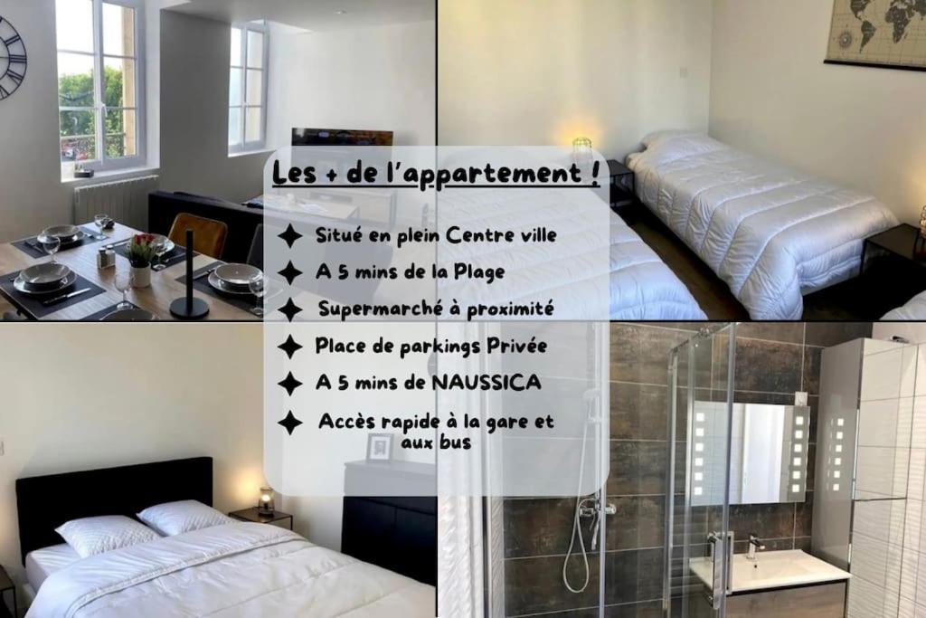 Les Vagues D'Opale Lejlighed Boulogne-sur-Mer Eksteriør billede